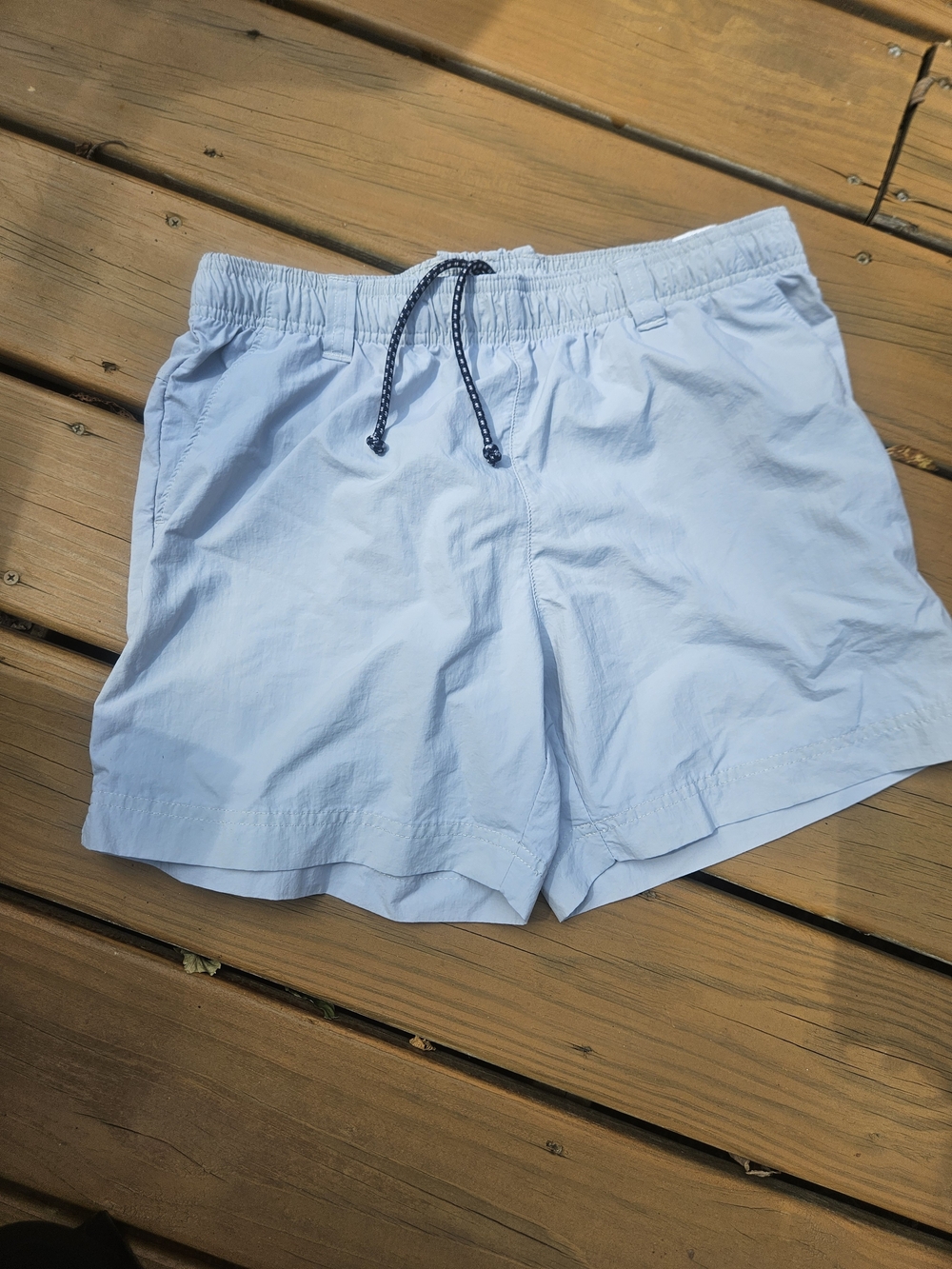 Columbia Light Blue Athletic Shorts